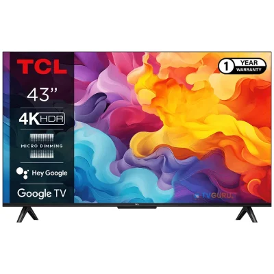 TCL 43″ V6B 4K HDR Google TV