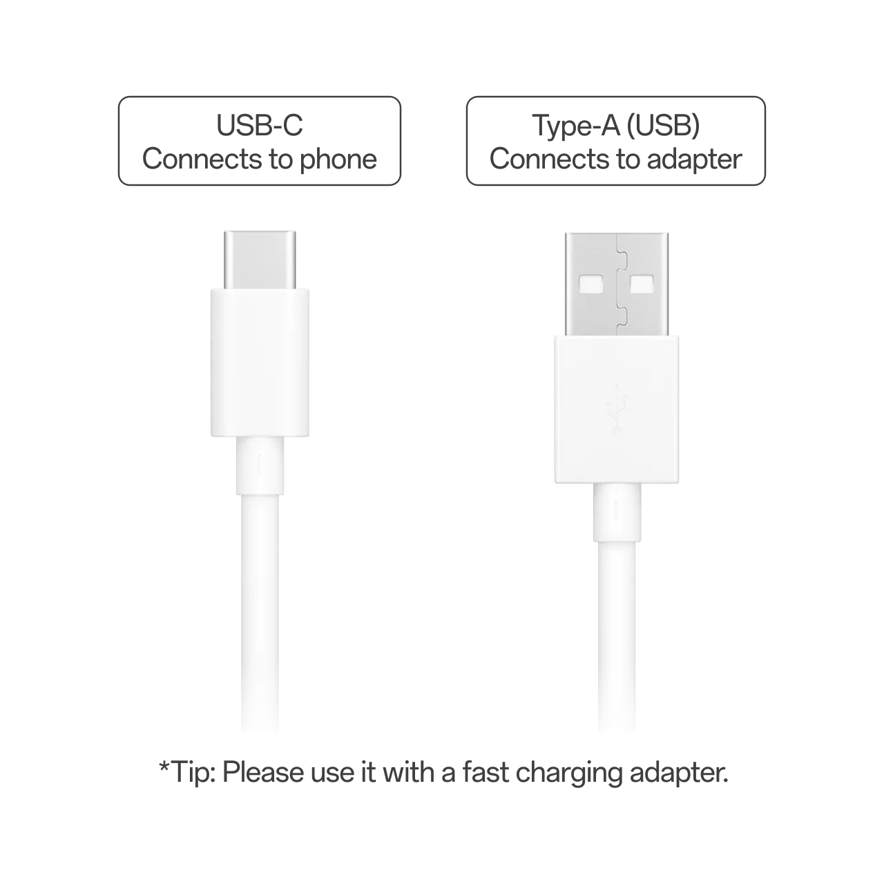 Oppo Supervooc USB A- to USB-C Cable - Image 5